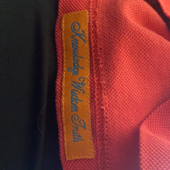 ⬇️REDUCED ROBERT GRAHAM POLO 2XL ROSE RED EUC EMBROIDERED - Picture 5 of 5